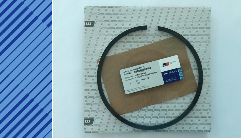 MTU 4000 GAS PARTS | 0090374419 | KEYSTONE COMPR RING