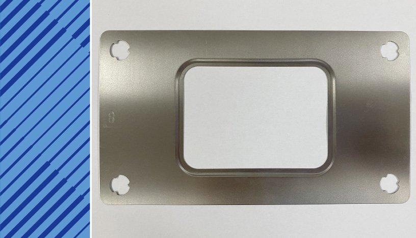 MTU 4000 GAS PARTS | X52414100123 | GASKET  F.EXHAUST MANIFOLD