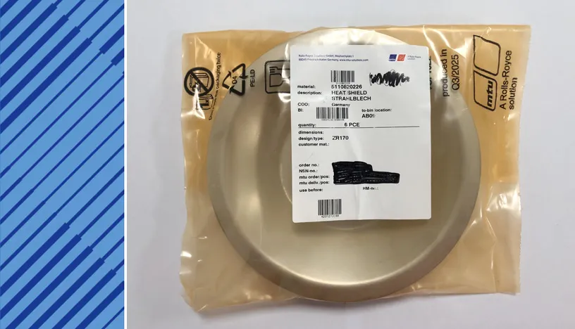 MTU 396 PARTS | 5110820226 | HEAT SHIELD