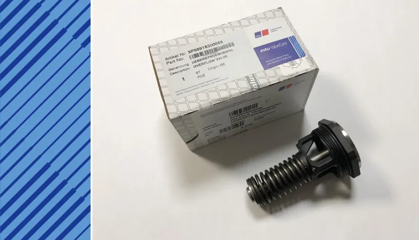 MTU 4000 PARTS | XP56918300055 | OVERFLOW VALVE
